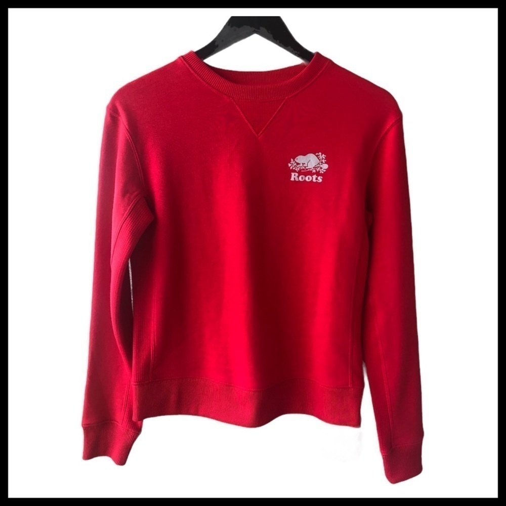 ROOTS NWOT Reflective Crewneck Sweatshirt